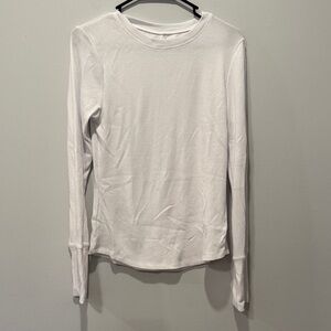 American Eagle Outfitters White Long Sleeve Tee NWOT